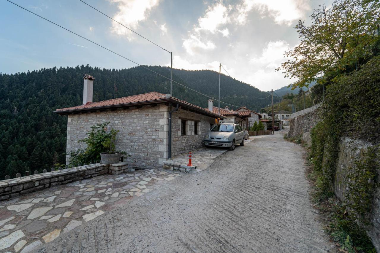 Maisonette Korfes-Κορφές-Μ Δύο Αυτόνομοι Όρoφοι Της Βίλας Κορφές Για Οικογένειες Και Μικρές Παρέες Karpenisi Luaran gambar